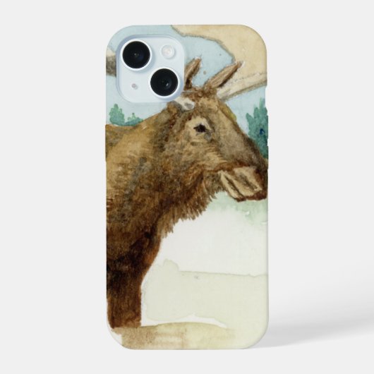 Bull Moose iPhone 15 Case (Achterkant)