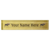 Bull Moose Naambordje (Voorkant)