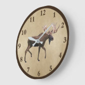 Bull Moose op perkament Grote Klok (Hoek)