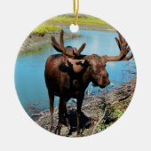 Bull Moose Ornament (Voorkant)