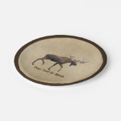 Bull Moose Papieren Bordje (Gekanteld)