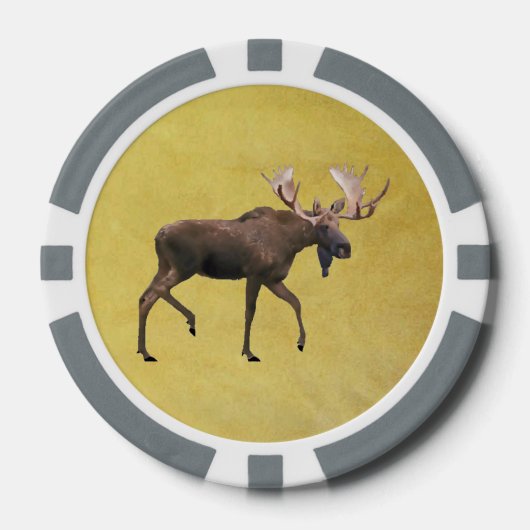 Bull Moose Poker Chips (Voorkant)