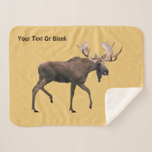 Bull Moose Sherpa Deken