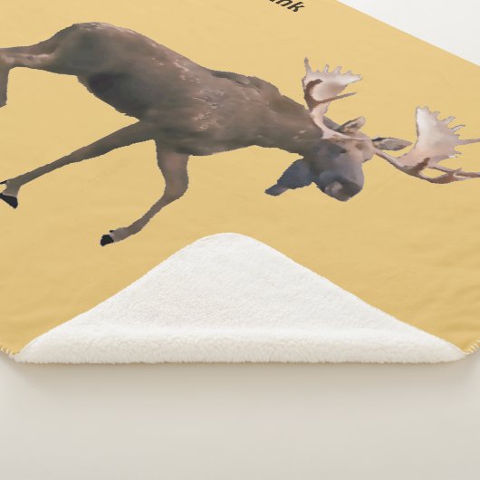 Bull Moose Sherpa Deken (3/4)