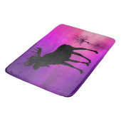 Bull Moose Silhouette Badmat (Gekanteld)