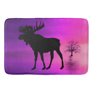 Bull Moose Silhouette Badmat