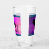 Bull Moose Silhouette Glas (Rechts)