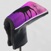 Bull Moose Silhouette Golfheadcover (3/4 voorkant)