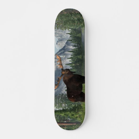 Bull Moose Skateboard (Voorkant)