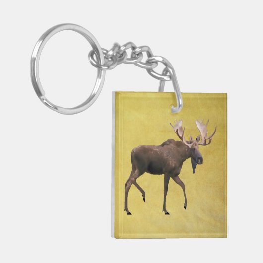Bull Moose Sleutelhanger (Voorkant Links)