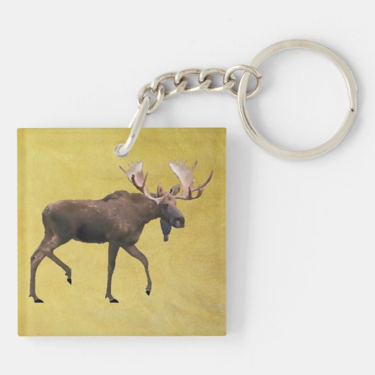 Bull Moose Sleutelhanger (Achterkant)