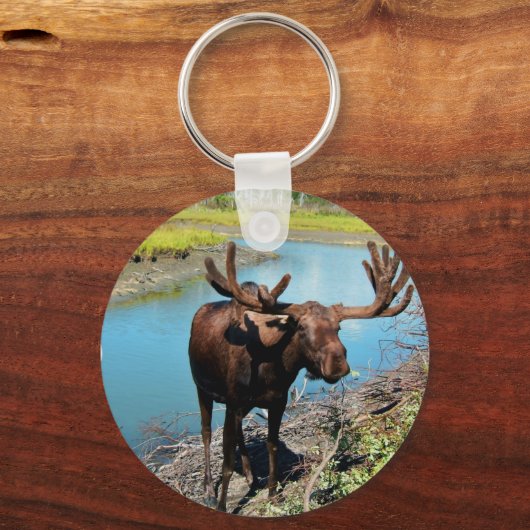 Bull Moose Sleutelhanger (Voorkant)