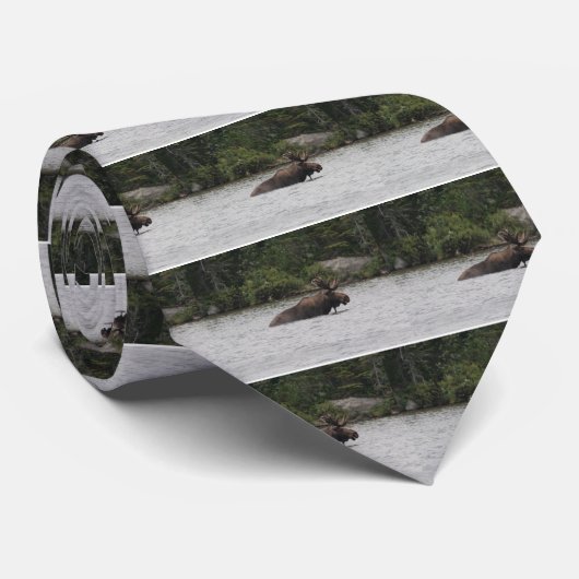 Bull Moose Stropdas (Opgerold)