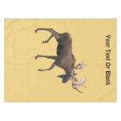Bull Moose Tafelkleed (Voorkant (Horizontaal))