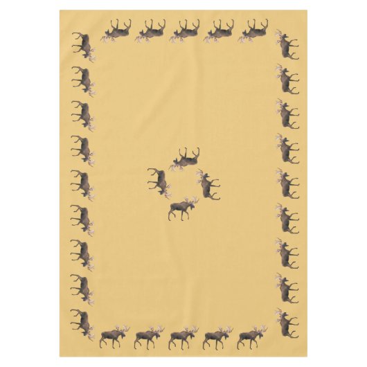 Bull Moose Tafelkleed (Voorkant)