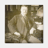 Bull Moose Teddy Roosevelt  Magneet (Voorkant)