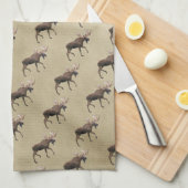 Bull Moose Theedoek (Quarter Fold)