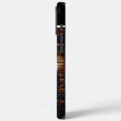 Bull Moose Wood Art Case-Mate iPhone Case (Achterkant / Links)