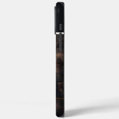 Bull Moose Wood Art Case-Mate iPhone Case (Achterkant / Links)