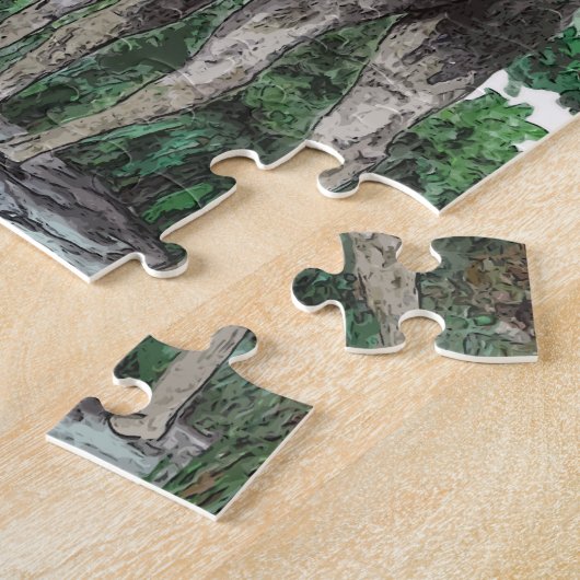 Bull-mose-kunst Legpuzzel (Zijkant)