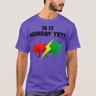 Bull of Beer Stock Market shirt Is dat maandag, ma