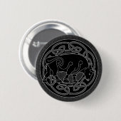 Bull of Provoorspoed - Celtic Knotwork Button (Voorkant /achterkant)