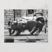 Bull of Wall Street, NYC Briefkaart (Voorkant)