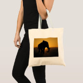 Bull-olifant Tote Bag (Voorkant (product))