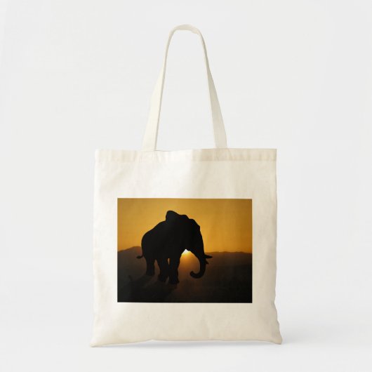 Bull-olifant Tote Bag (Voorkant)