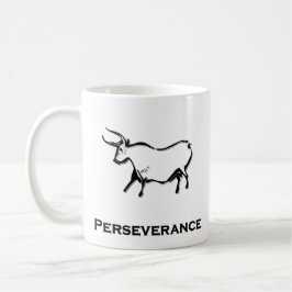 Bull Perseverance Zwart Koffiemok