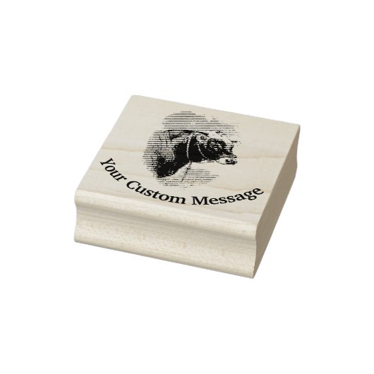 Bull Personalized Rubberstempel (Stempel)