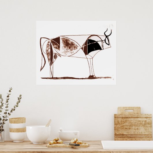 Bull Poster (Keuken)