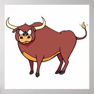 Bull Poster
