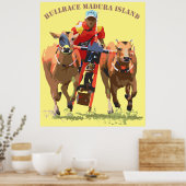 Bull Race poster (Keuken)