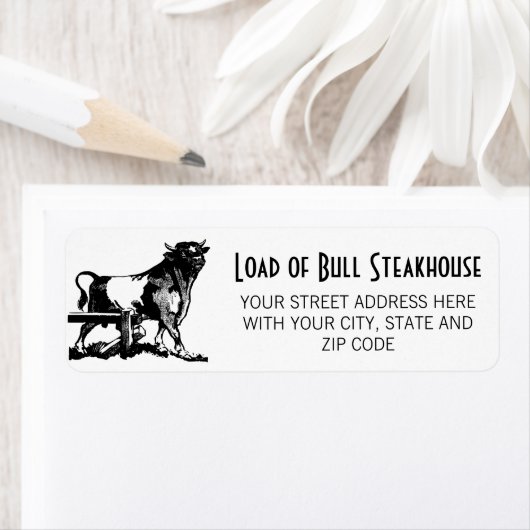 Bull Ranch Etiket (Insitu)