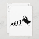 Bull Rider Briefkaart (Voorkant / Achterkant)