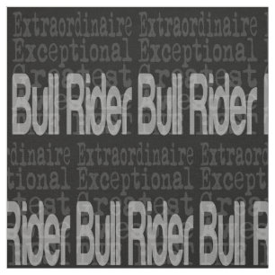 Bull Rider Extraordinaire Stof