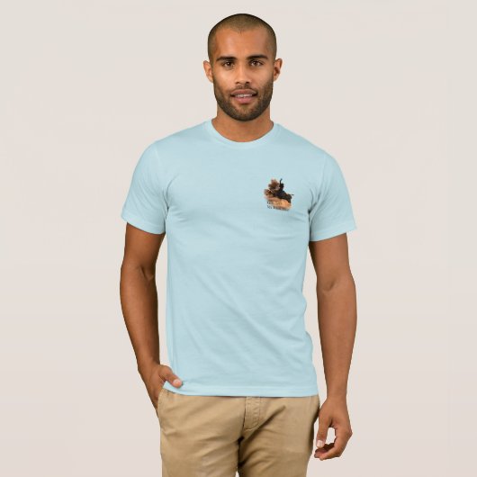 Bull Rider - Ga van mijn Man af! T-Shirt (Voorkant volledig)