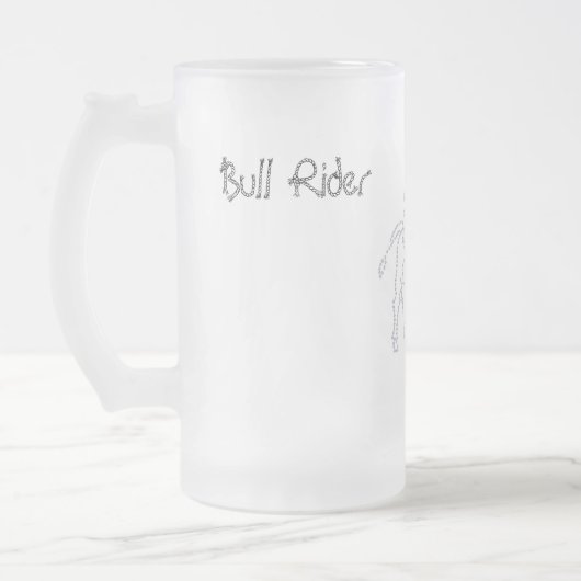 Bull Rider, Ice-Mok Matglas Bierpul (Links)