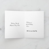 Bull Rider ~ Ik hou van Rodeo Kaart (Binnen)