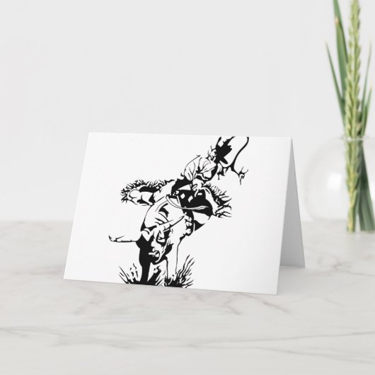 Bull Rider Kaart (Voorkant)