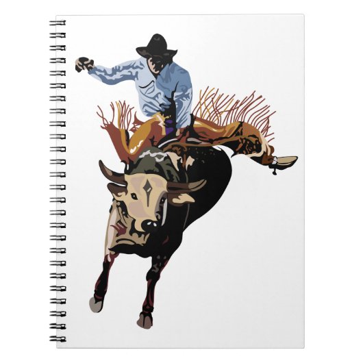 Bull Rider Notitieboek (Voorkant)