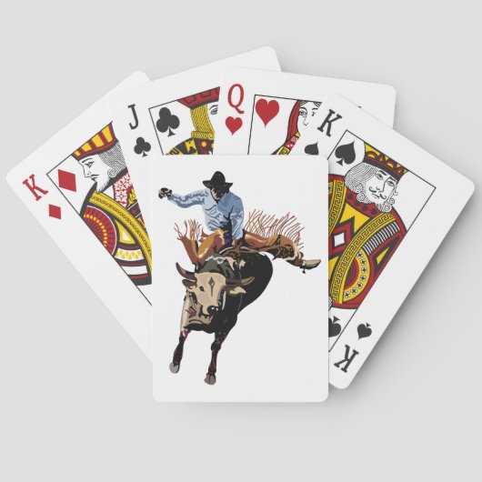 Bull Rider Pokerkaarten (Achterkant)