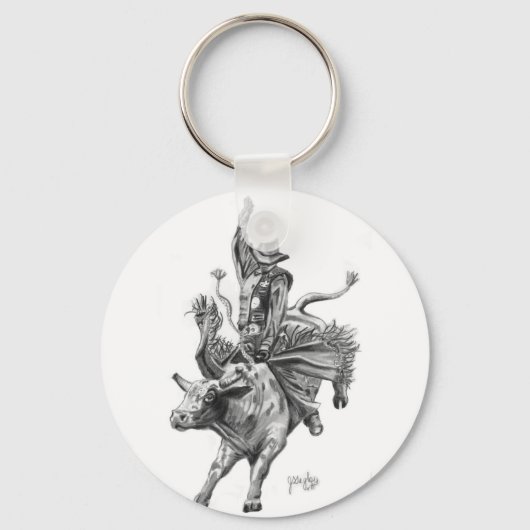 Bull Rider Sleutelhanger (Voorkant)