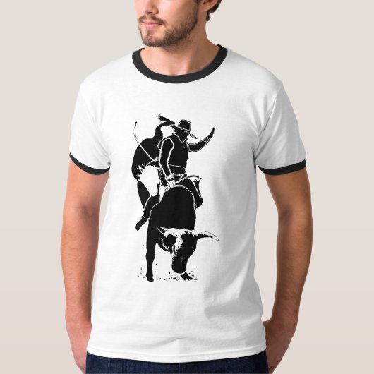 Bull rider t-shirt (Voorkant)