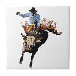 Bull Rider Tegeltje