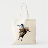 Bull Rider Tote Bag (Voorkant)
