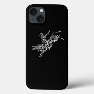 Bull Rider Word Cloud Case-Mate iPhone Case