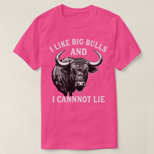 Bull Riding als Big Bulls Rodeo Bull Rider Wester T-shirt (Design voorkant)