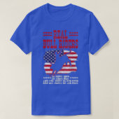 Bull Riding American Flag Rodeo Patriotic Christia T-shirt (Design voorkant)